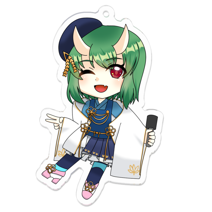 アクリルキーホルダー - 70 x 70 (mm)