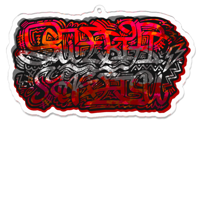 アクリルキーホルダー - 100 x 100 (mm)