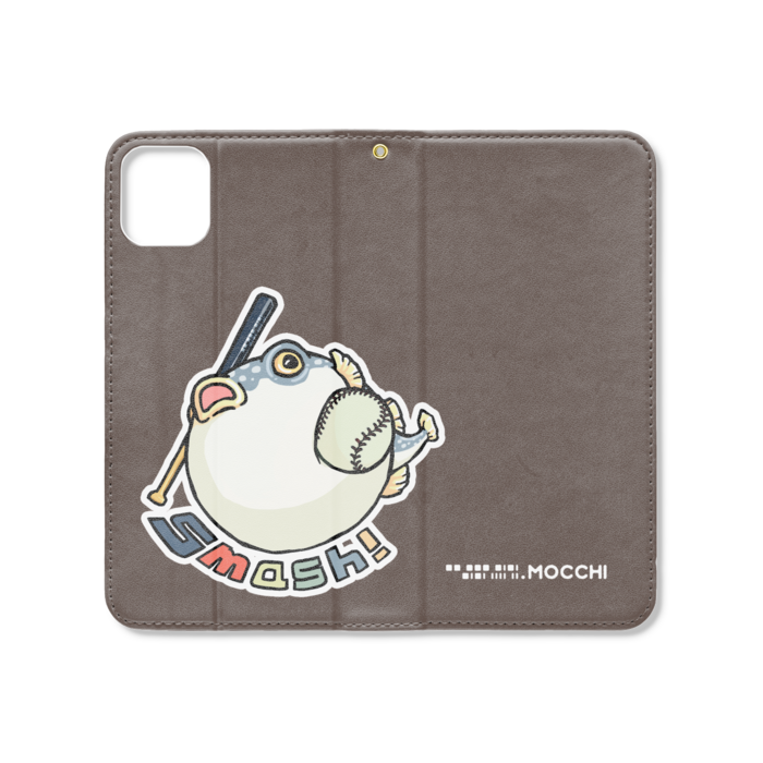 手帳型iPhoneケース(ベルトなし) - iPhone 11 Pro Max - ストラップ穴 あり