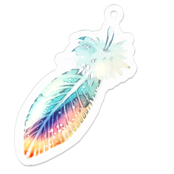 アクリルキーホルダー - 50 x 50 (mm)