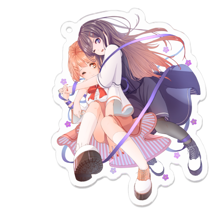 アクリルキーホルダー - 70 x 70 (mm)