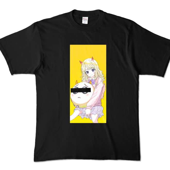 カラーTシャツ - XL - ブラック (濃色)