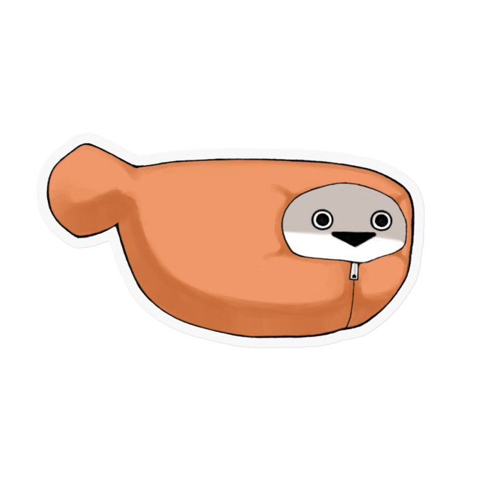 クリアステッカー - 100 x 100 (mm)(1)