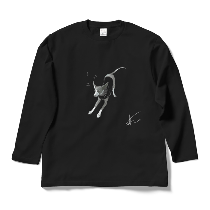 ロングスリーブTシャツ - L - ブラック