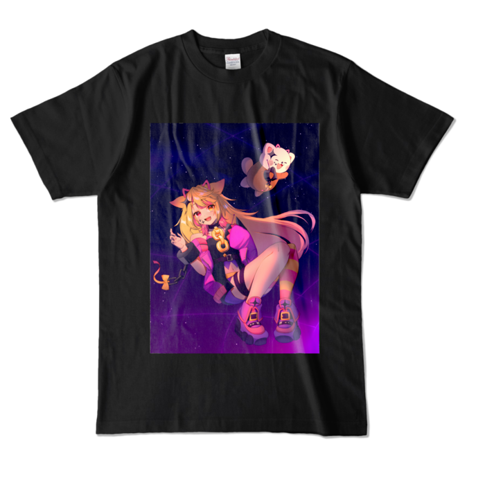 カラーTシャツ - L - ブラック (濃色)