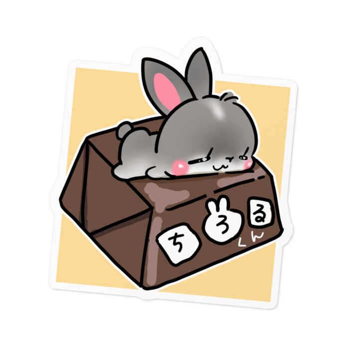 ステッカー - 100 x 100 (mm)