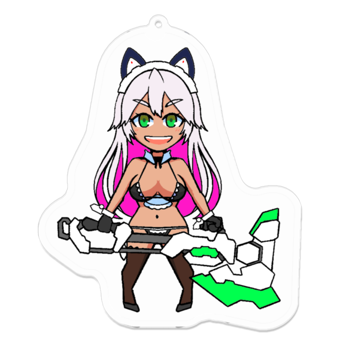 アクリルキーホルダー - 100 x 100 (mm)