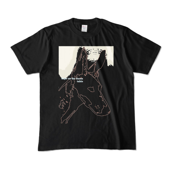 カラーTシャツ - M - ブラック (濃色)