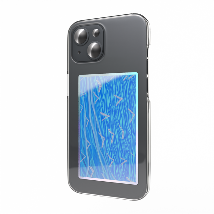 オーロラスマホステッカー - W55 × H91mm 以内
