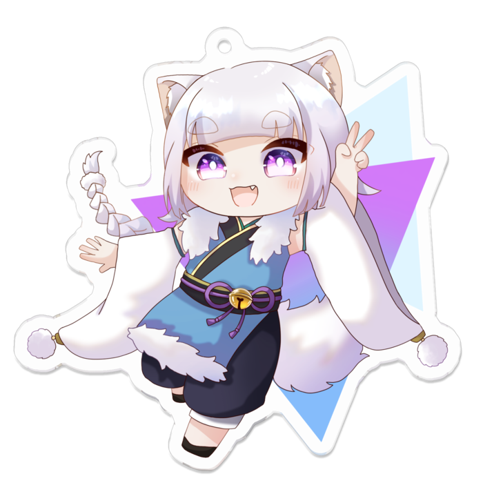 アクリルキーホルダー - 70 x 70 (mm)