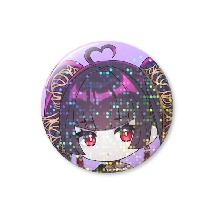 ホログラム缶バッジ - 32mm