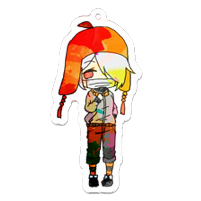 アクリルキーホルダー - 70 x 70 (mm)