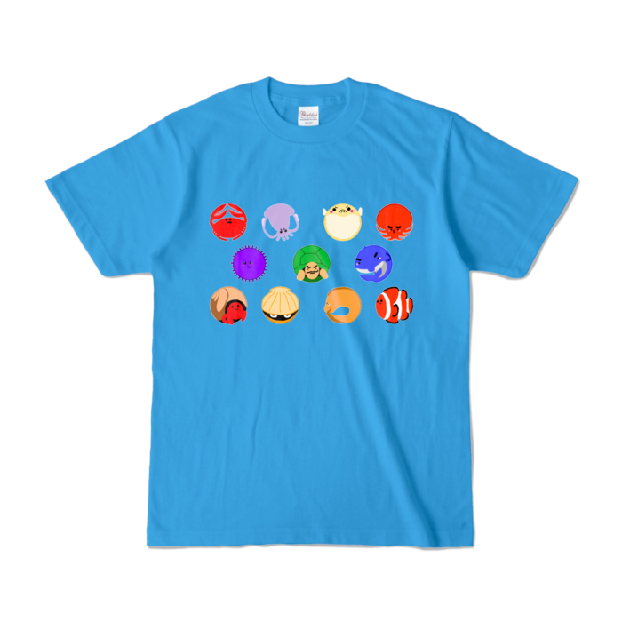 カラーTシャツ - S - ターコイズ (濃色)