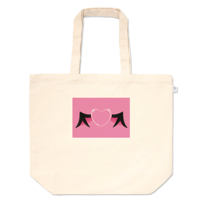 トートバッグ - L - ピンク
