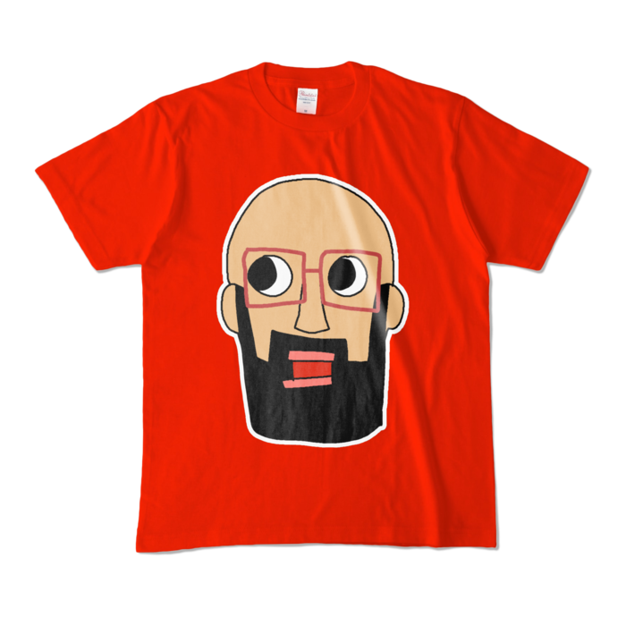 カラーTシャツ - M - レッド (濃色)