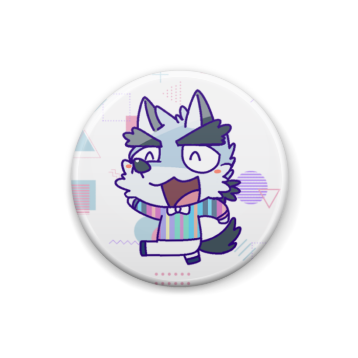 ようこそ 魑魅魍寮 Chimi キャラ缶バッジ25mmヒギリ02 花吹雪ゴリラズ Booth