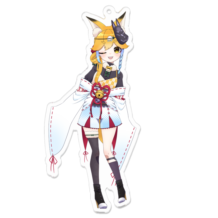 アクリルキーホルダー - 100 x 100 (mm)