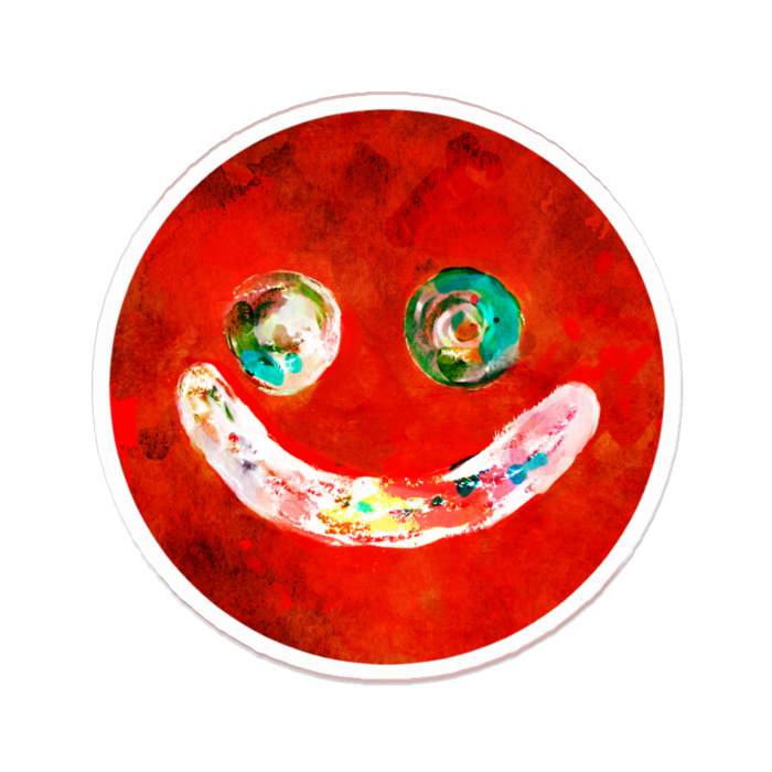 アクリルバッジ - 70 x 70 (mm)