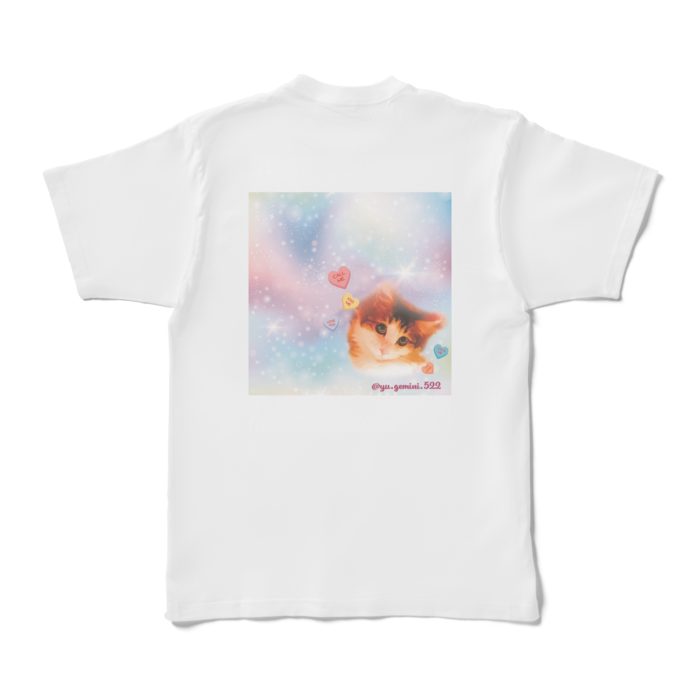 Tシャツ - XL - 背面　(キキララ)