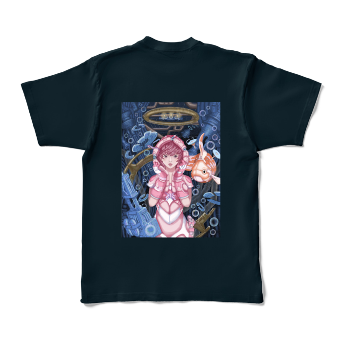 カラーTシャツ - XL - ネイビー (濃色)