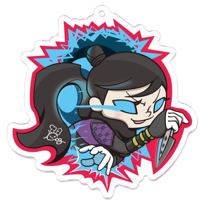 アクリルキーホルダー - 70 x 70 (mm)