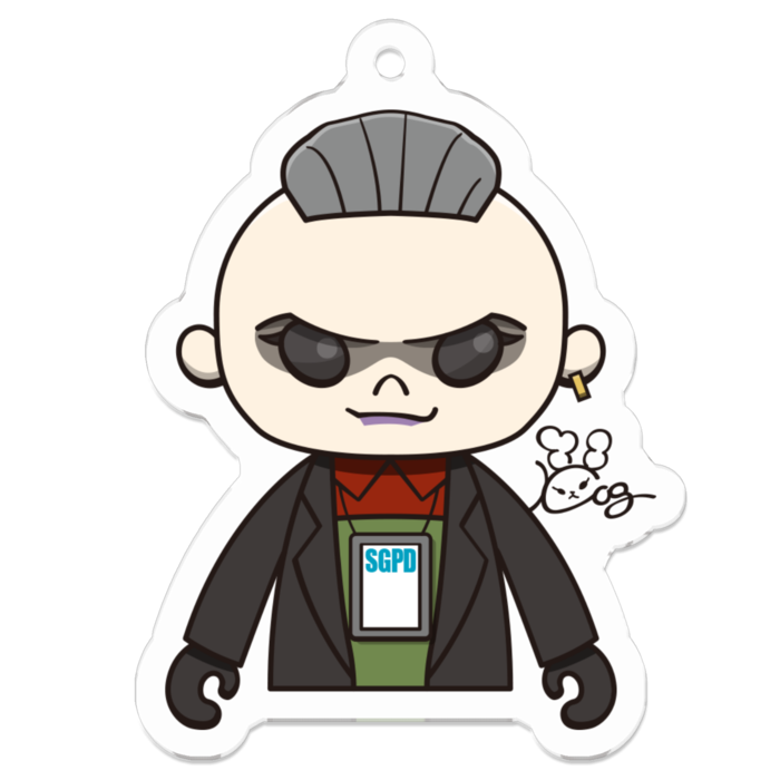 アクリルキーホルダー - 50 x 50 (mm)