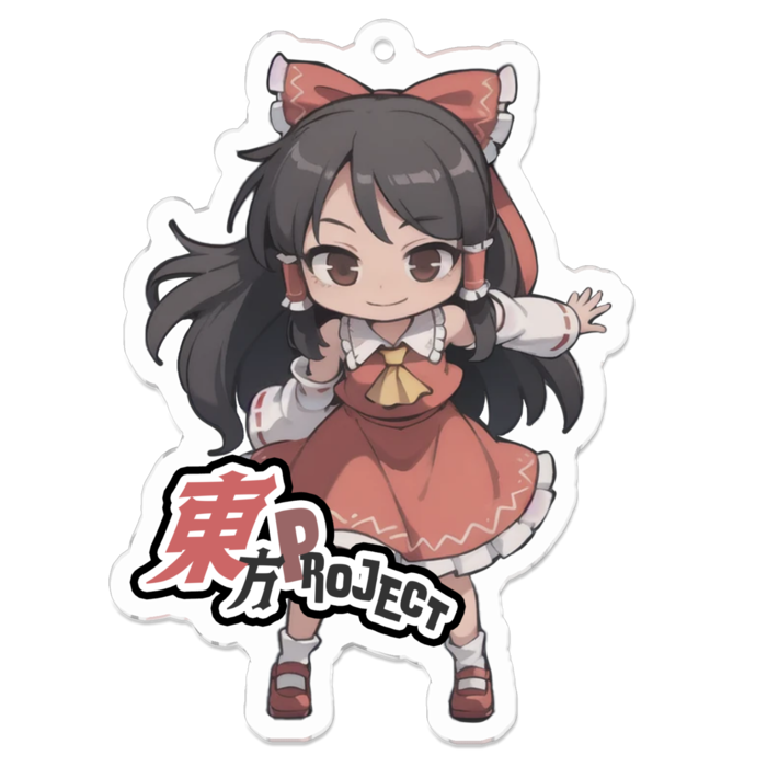 アクリルキーホルダー - 70 x 70 (mm)