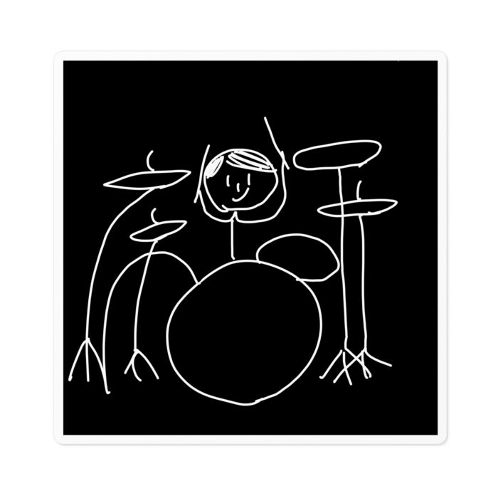 ステッカー - 100 x 100 (mm)