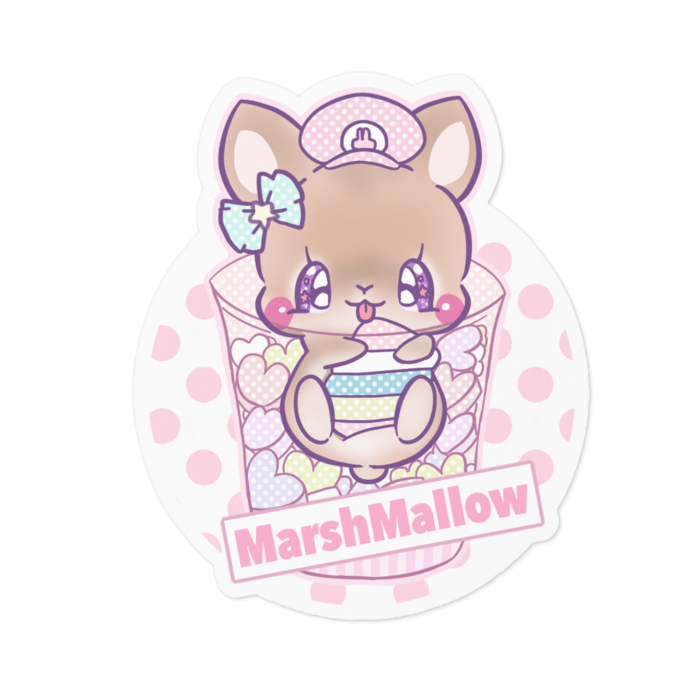 ステッカー - 100 x 100 (mm)