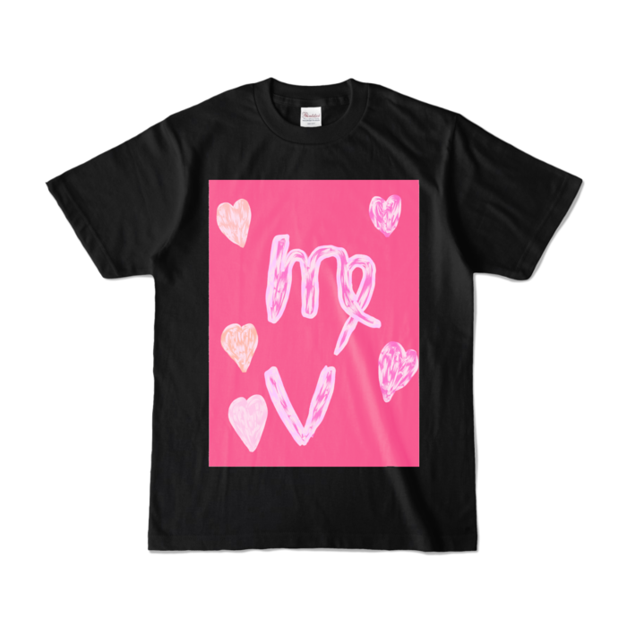 カラーTシャツ - S - ブラック (濃色)