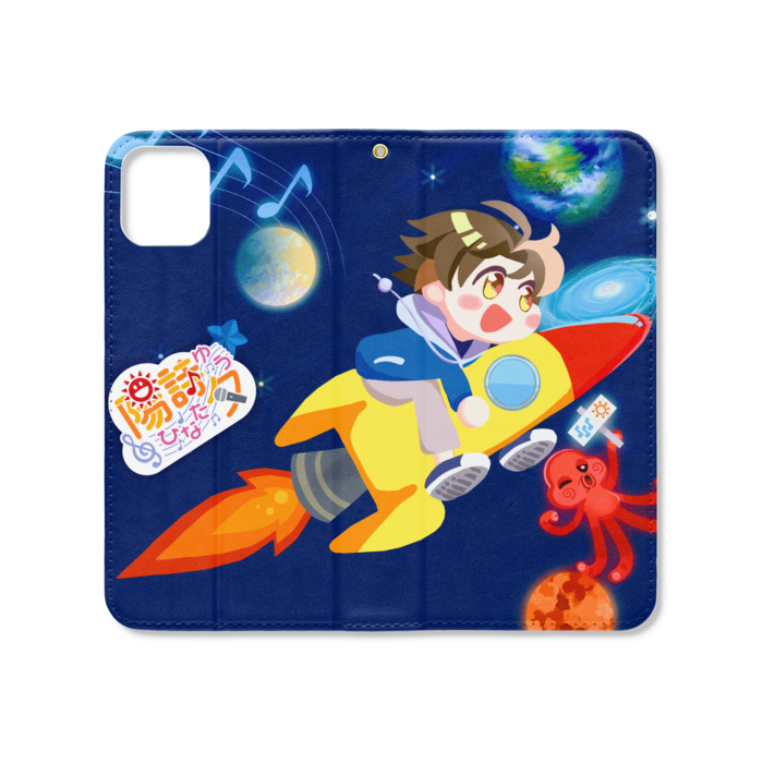 手帳型iPhoneケース（ベルトなし） - iPhone 11 Pro Max - ストラップ穴 あり