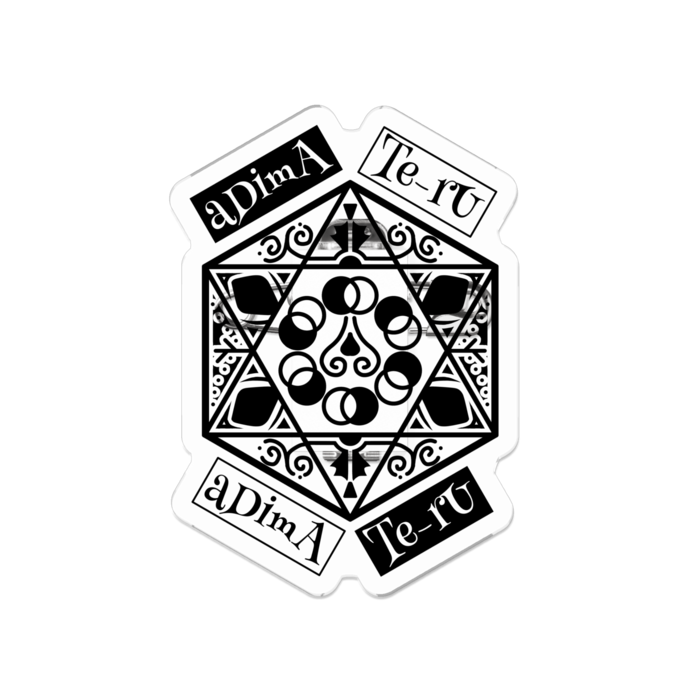 アクリルバッジ - 50 x 50 (mm)