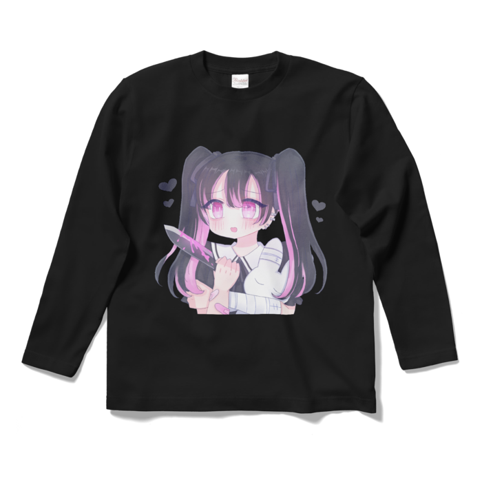 ロングスリーブTシャツ - S - ブラック