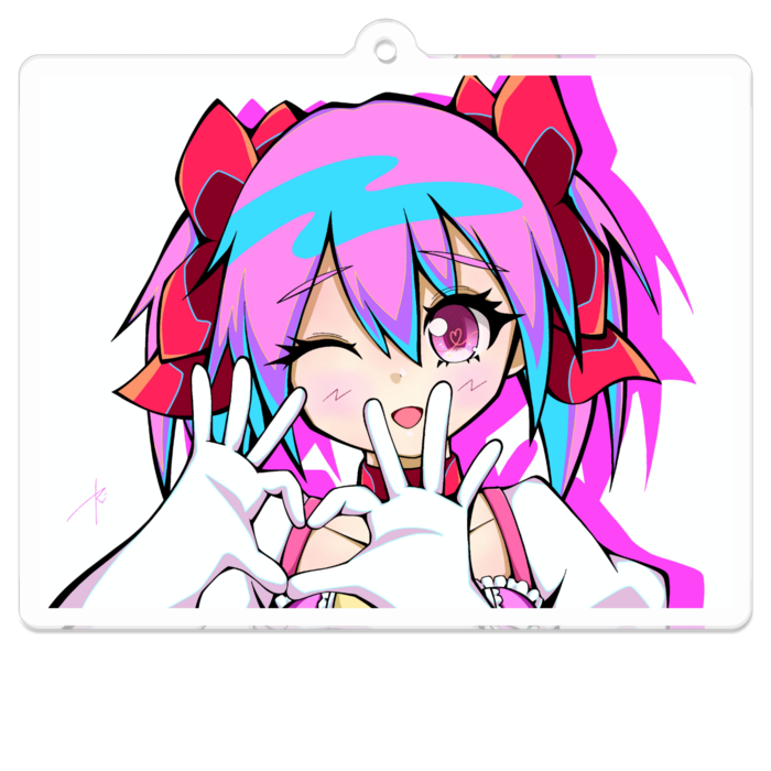 アクリルキーホルダー - W70 × 70mm 以内