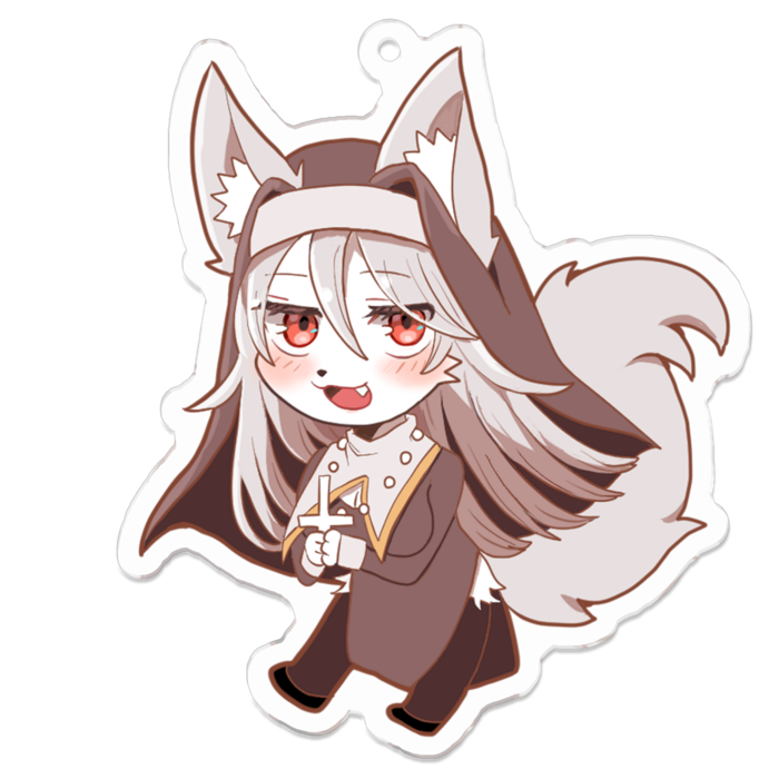 アクリルキーホルダー - 70 x 70 (mm)