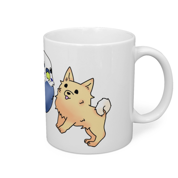 マグカップ - 直径 8 cm / 高さ 9.5 cm
