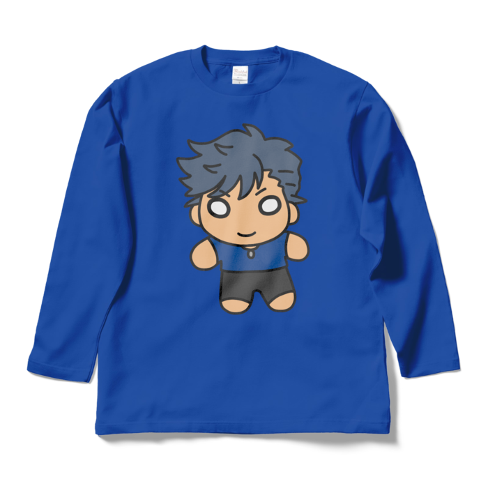 ロングスリーブTシャツ - L - ロイヤルブルー