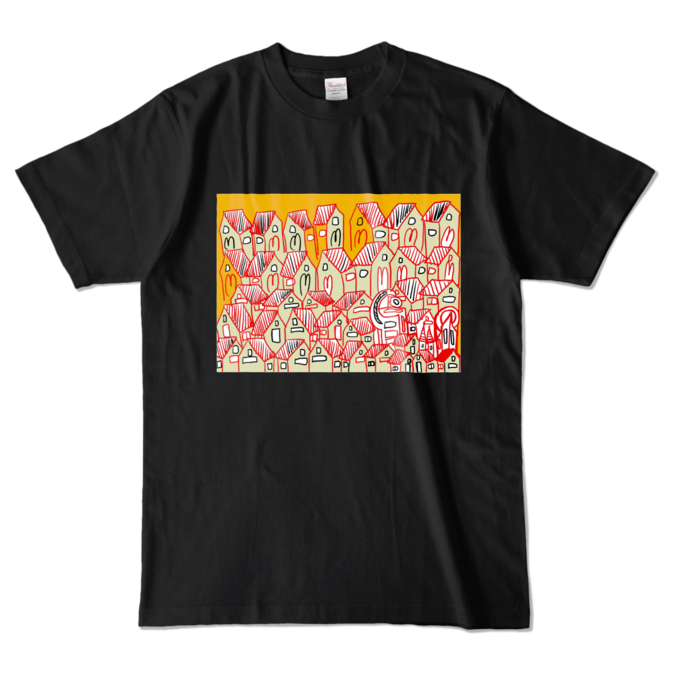 カラーTシャツ - L - ブラック (濃色)