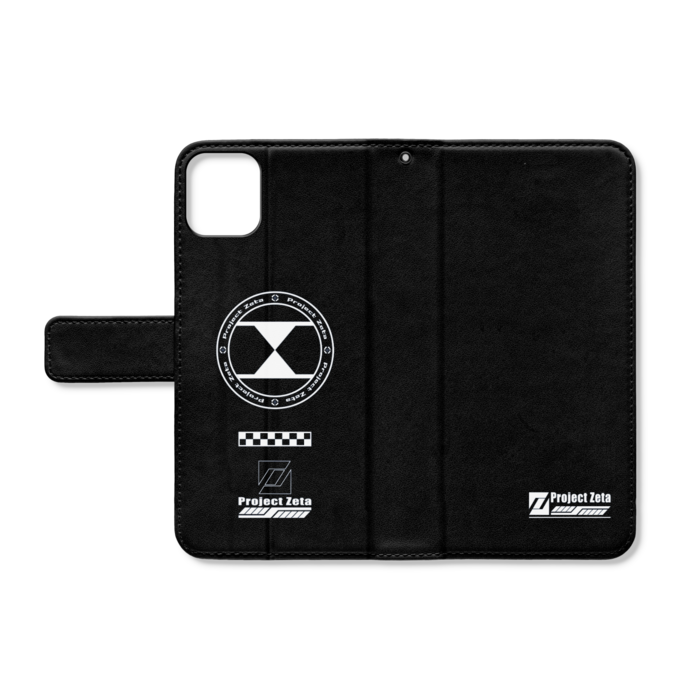 手帳型iPhoneケース - iPhone11ProMax - ストラップ穴 あり