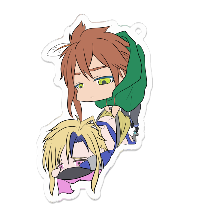 アクリルキーホルダー - 70 x 70 (mm)