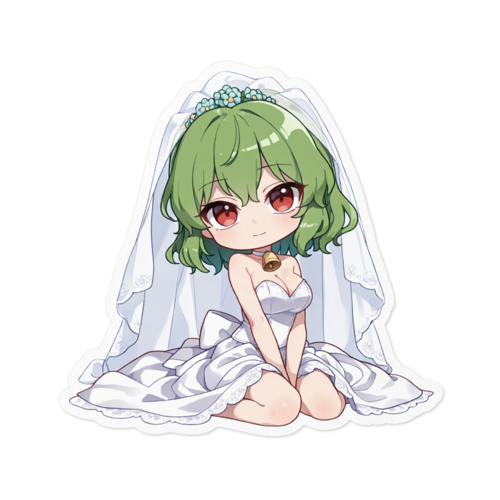 ステッカー - 100 x 100 (mm)(キャラのみ)