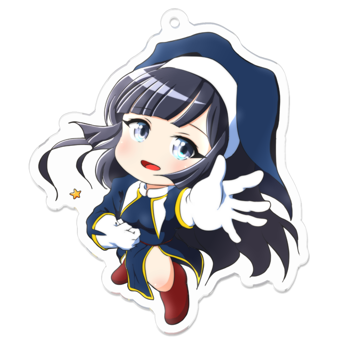 アクリルキーホルダー - 70 x 70 (mm)