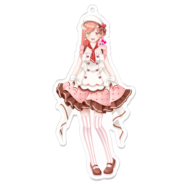 アクリルキーホルダー - 100 x 100 (mm)