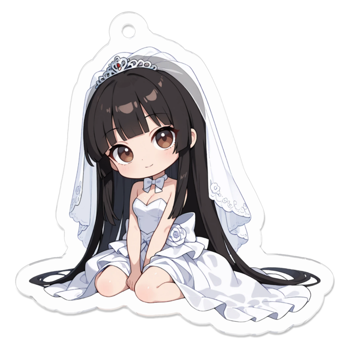 アクリルキーホルダー - 50 x 50 (mm)(キャラのみ)