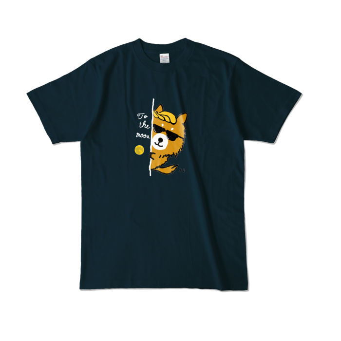 カラーTシャツ - L - ネイビー (濃色)