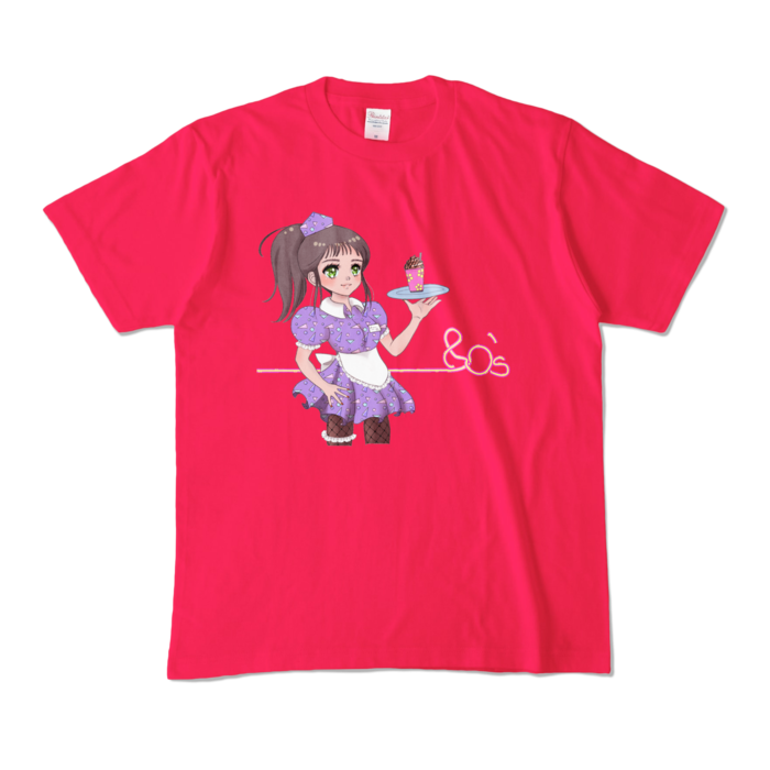 カラーTシャツ - M - ホットピンク (濃色)