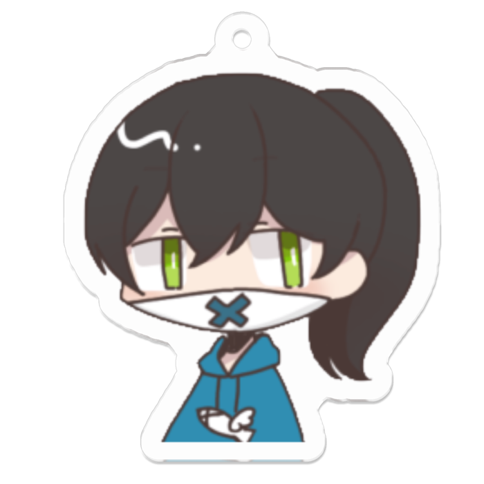 アクリルキーホルダー - 50 x 50 (mm)