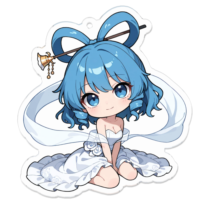 アクリルキーホルダー - 70 x 70 (mm)(キャラのみ)