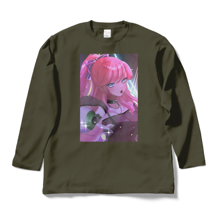 ロングスリーブTシャツ - L - アーミーグリーン