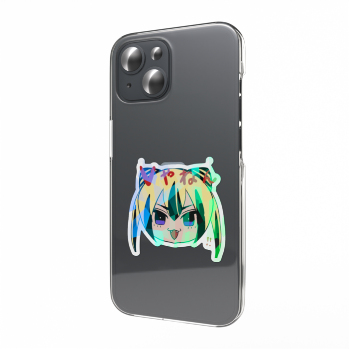 ホログラムスマホステッカー - 縦